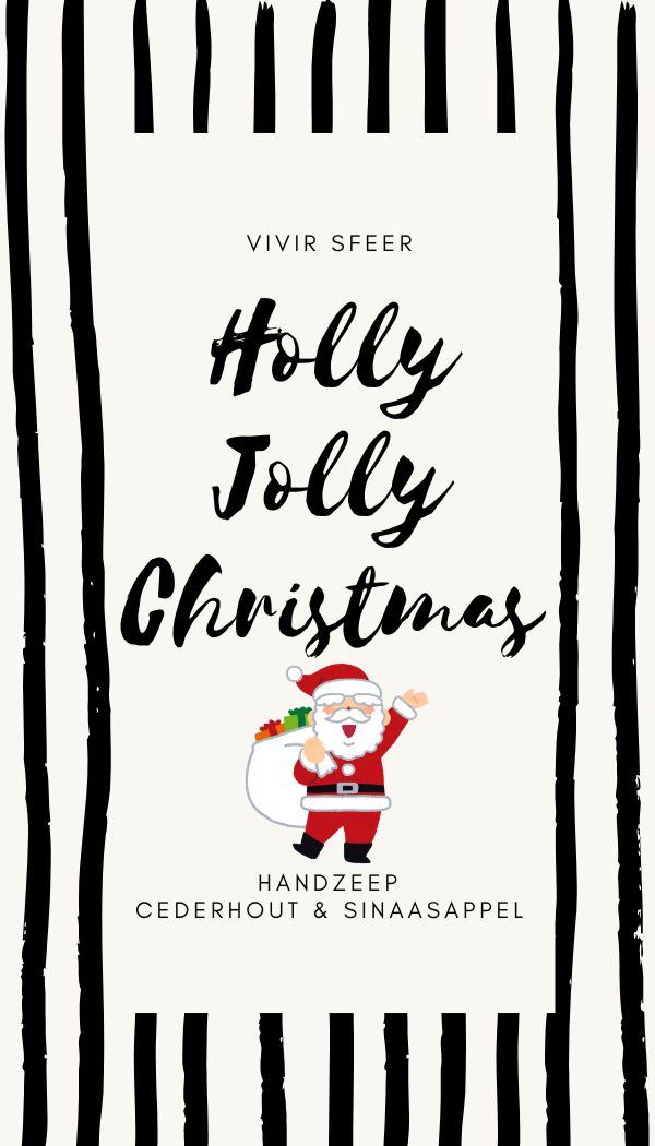 Vivir Sfeer - Handzeep - Holly jolly christmas