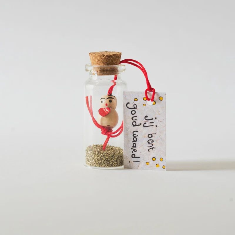 Geluksflesje - Goud waard