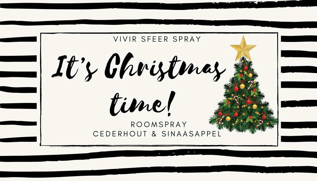 Vivir Sfeer - Roomspray - Christmas time!