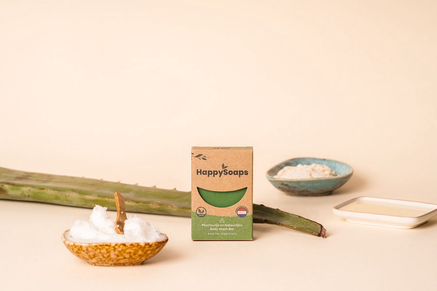 Happy Soaps - Body Bar - Aloë You Vera Much