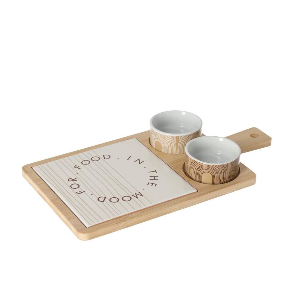 Serving set tile