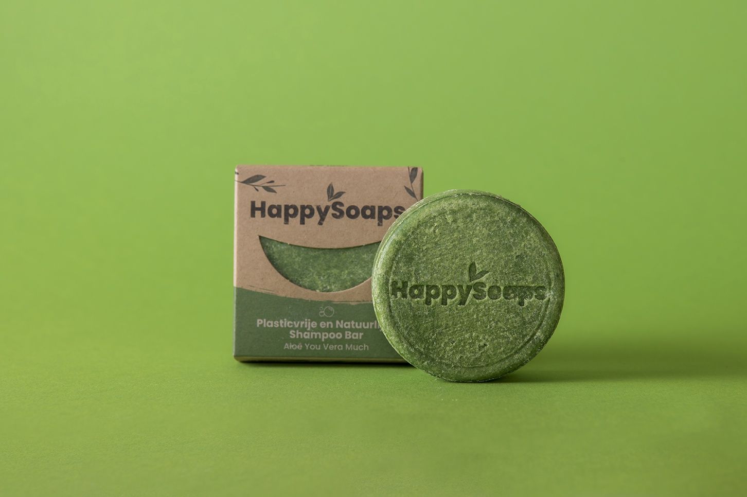 HappySoaps - Shampoo Bar - Aloë You Vera Much – 70g