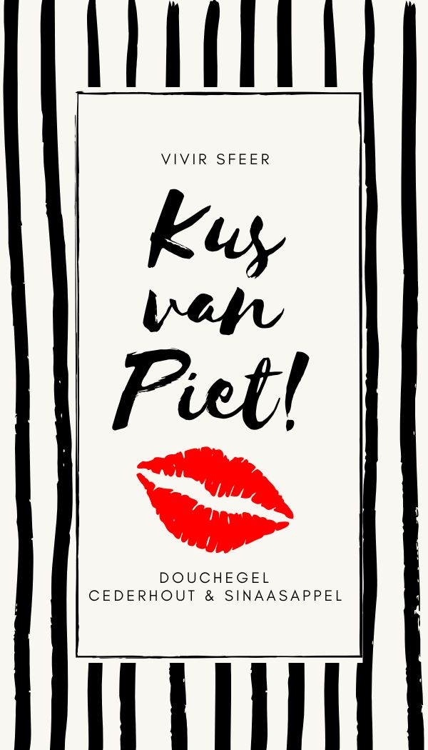 Vivir Sfeer - Douchegel - Kus van piet!