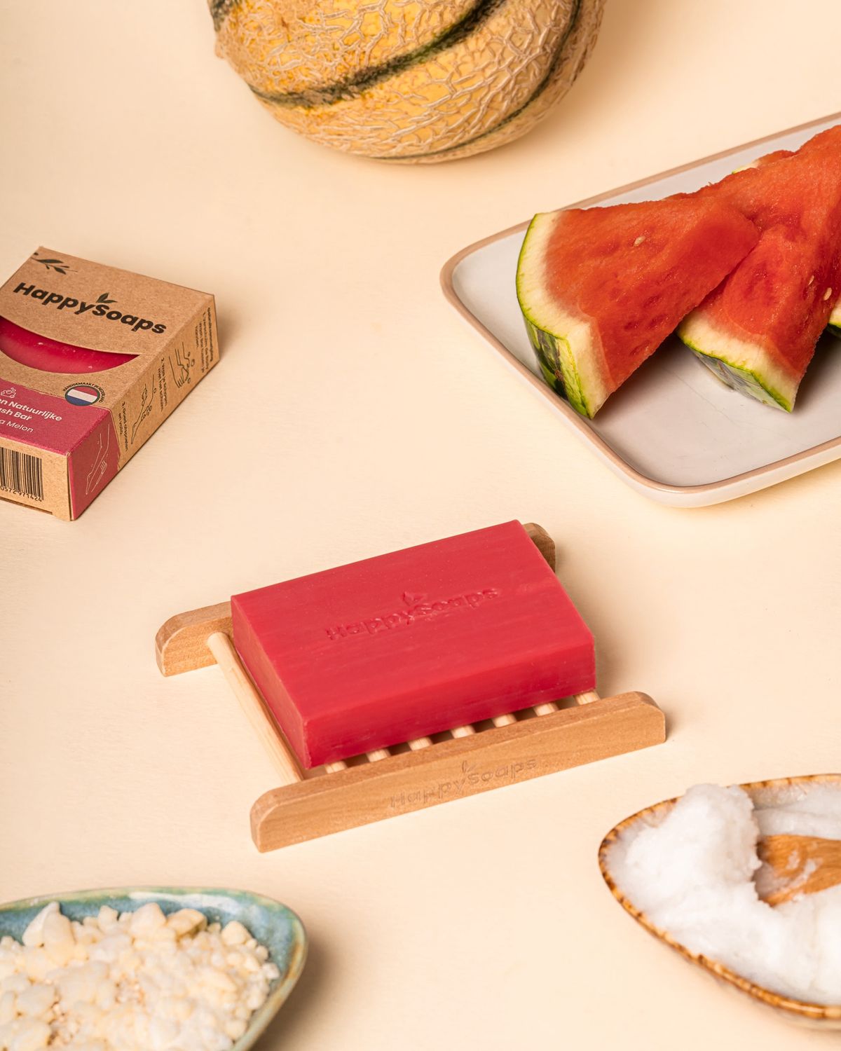 HappySoaps – Body Wash Bar – You’re One in a Melon