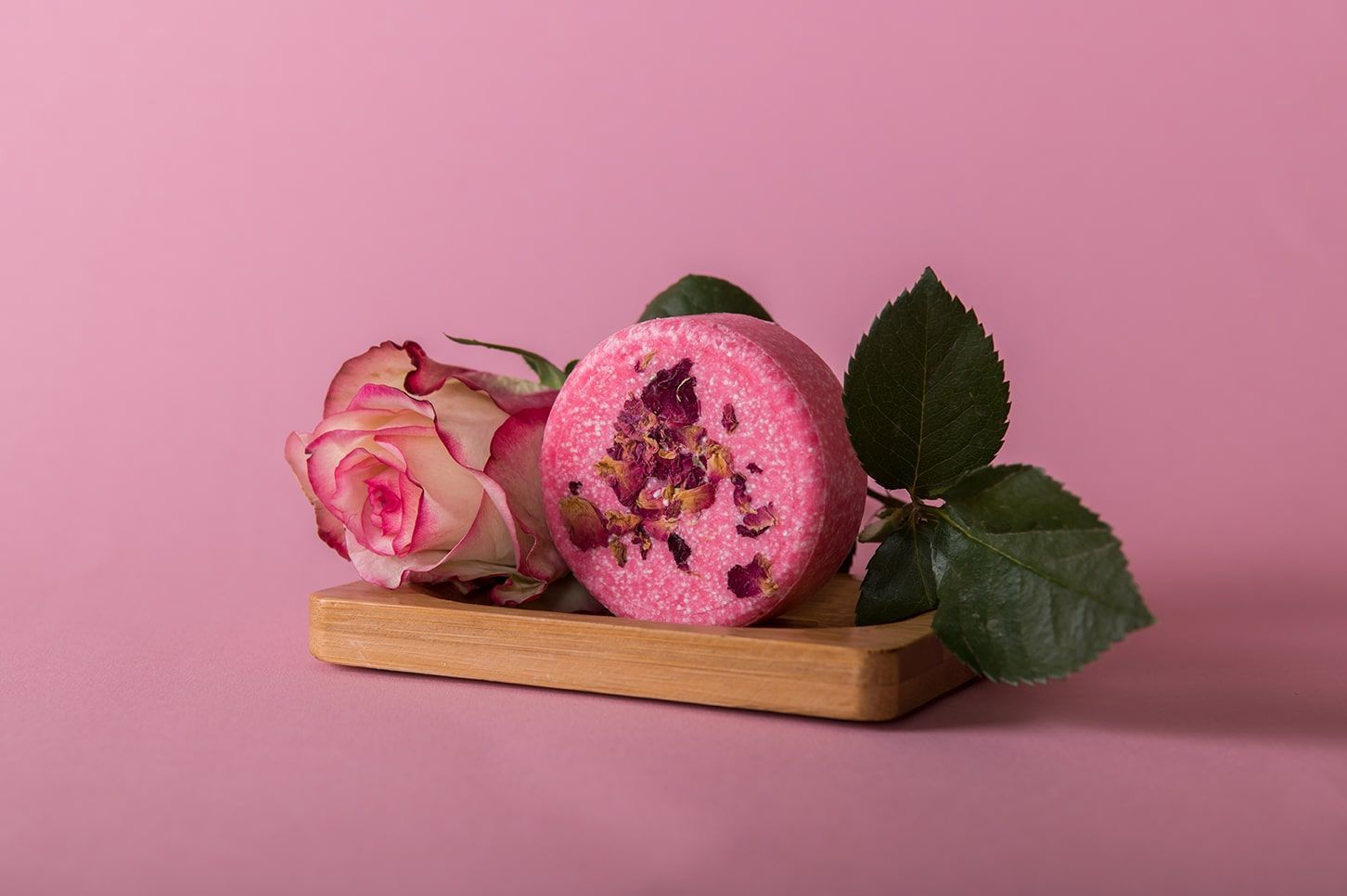 HappySoaps - Shampoo Bar - La Vie en Rose - 70g