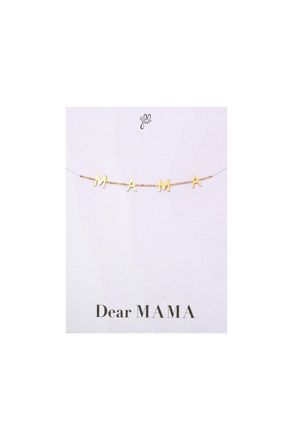 Bracelet Dear Mama Gold Color Stainless Steel