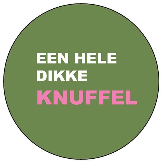 Onderzetter - Dikke knuffel