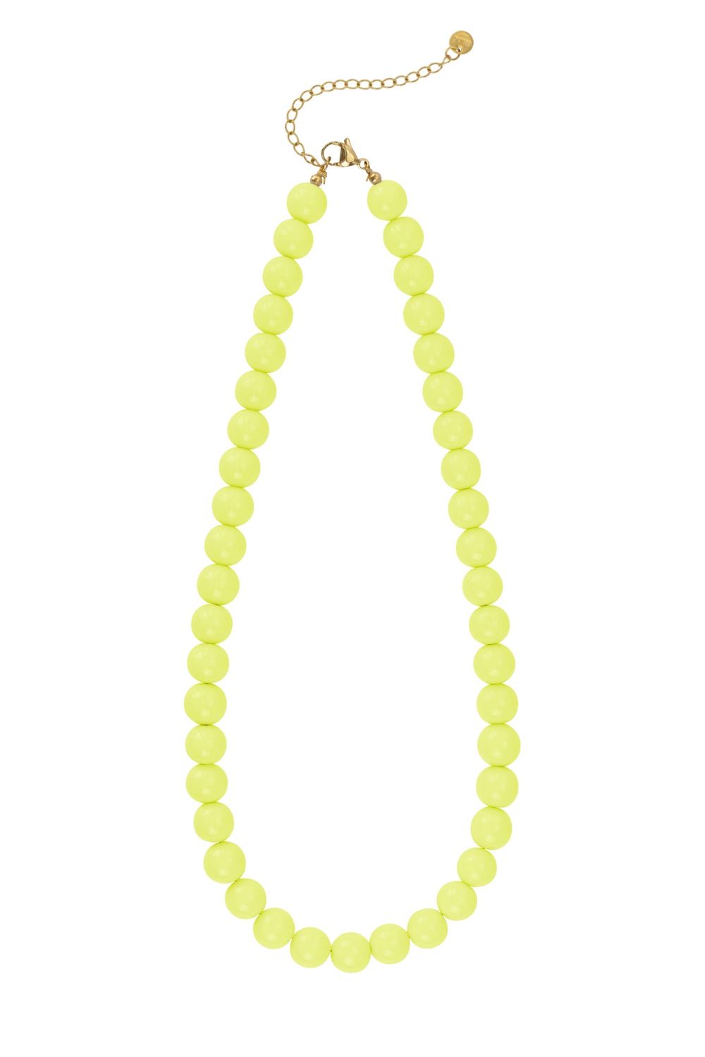Beaded Necklace - Olive
