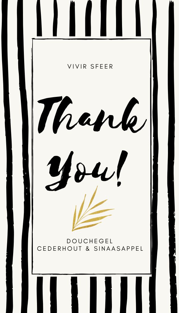 Vivir Sfeer - Douchegel - Thank you