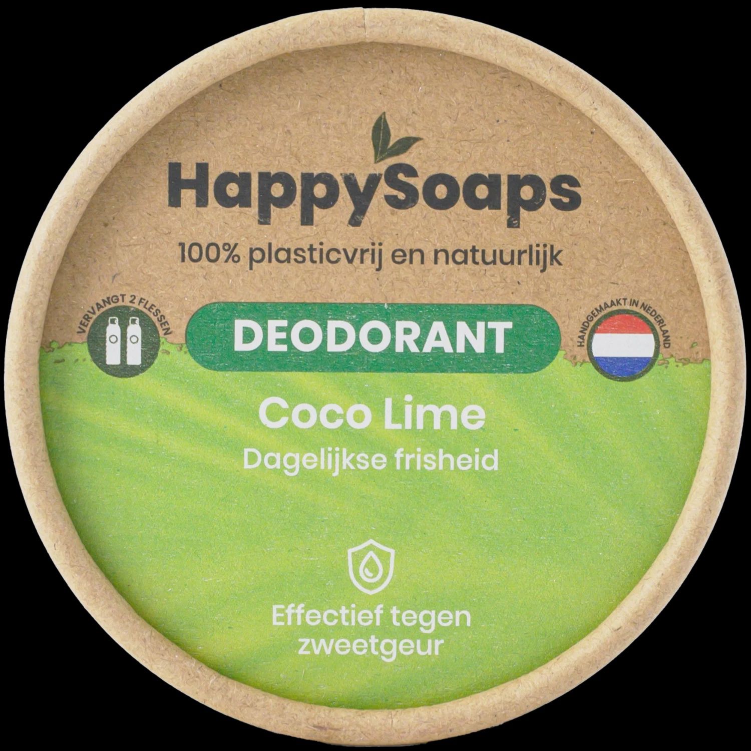 Happy Soaps - Natuurlijke Deodorant - Coco Lime