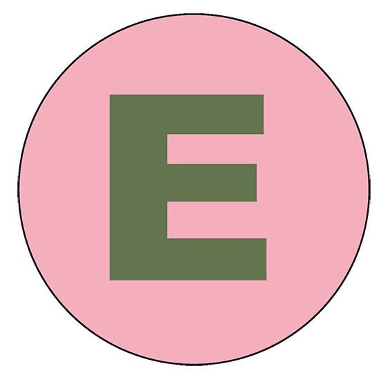 Onderzetter - E