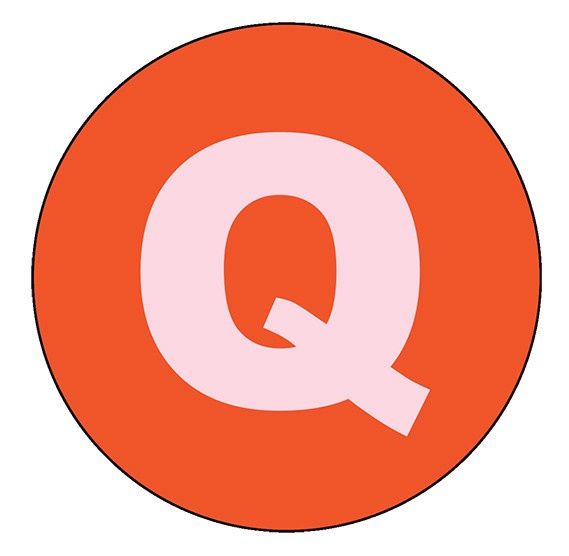 Onderzetter - Q
