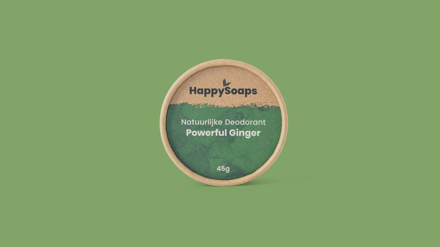 Happy Soaps - Natuurlijke Deodorant – Powerful Ginger