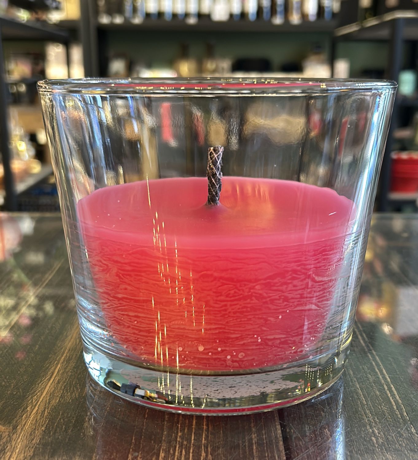 Buitenkaars in glas - Fuchsia