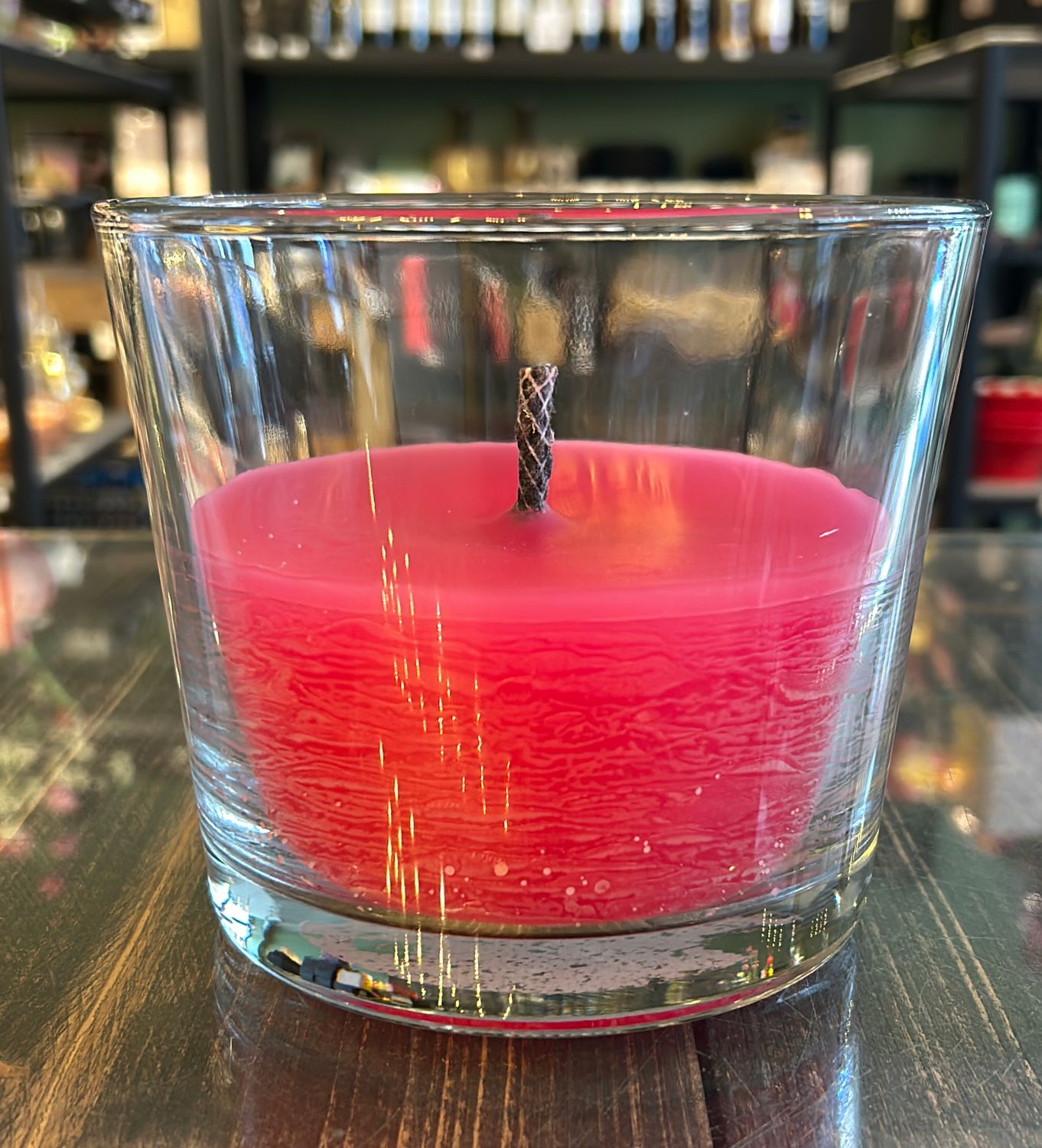 Buitenkaars in glas - Fuchsia