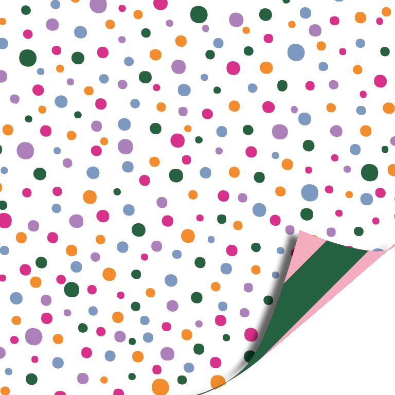 Inpakpapier - Confetti feest