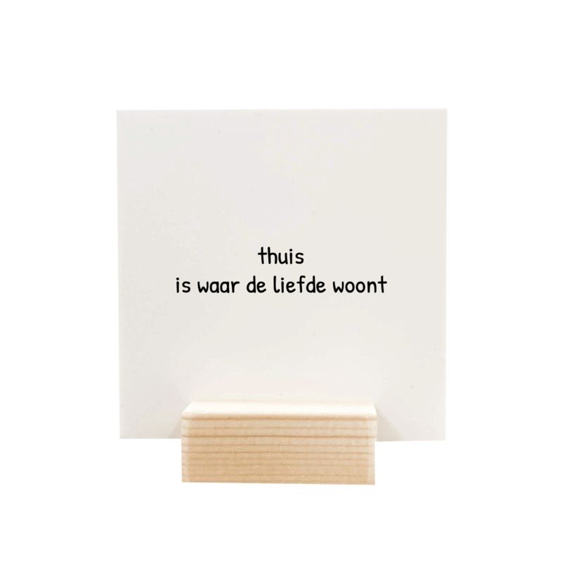 Quote Blockie - Thuis