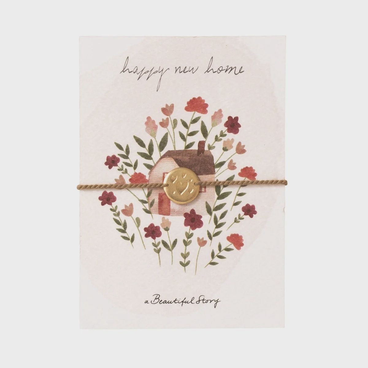 Sieraden kaart - Happy new home