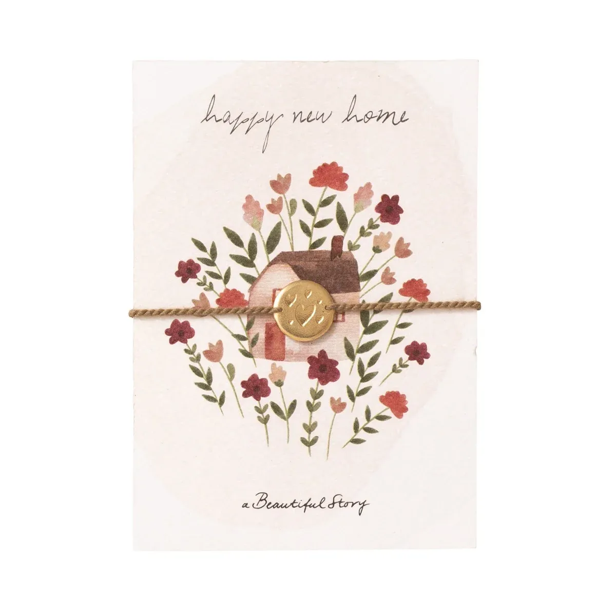 Sieraden kaart - Happy new home