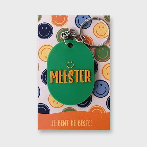 Sleutelhanger - Meester