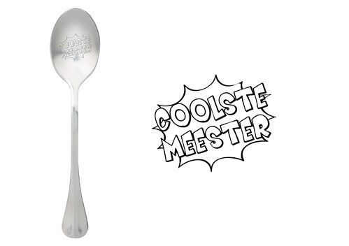 One Message Spoon Coolste meester