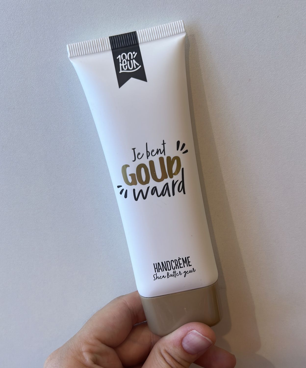 100% Leuk - Handcrème - goud waard