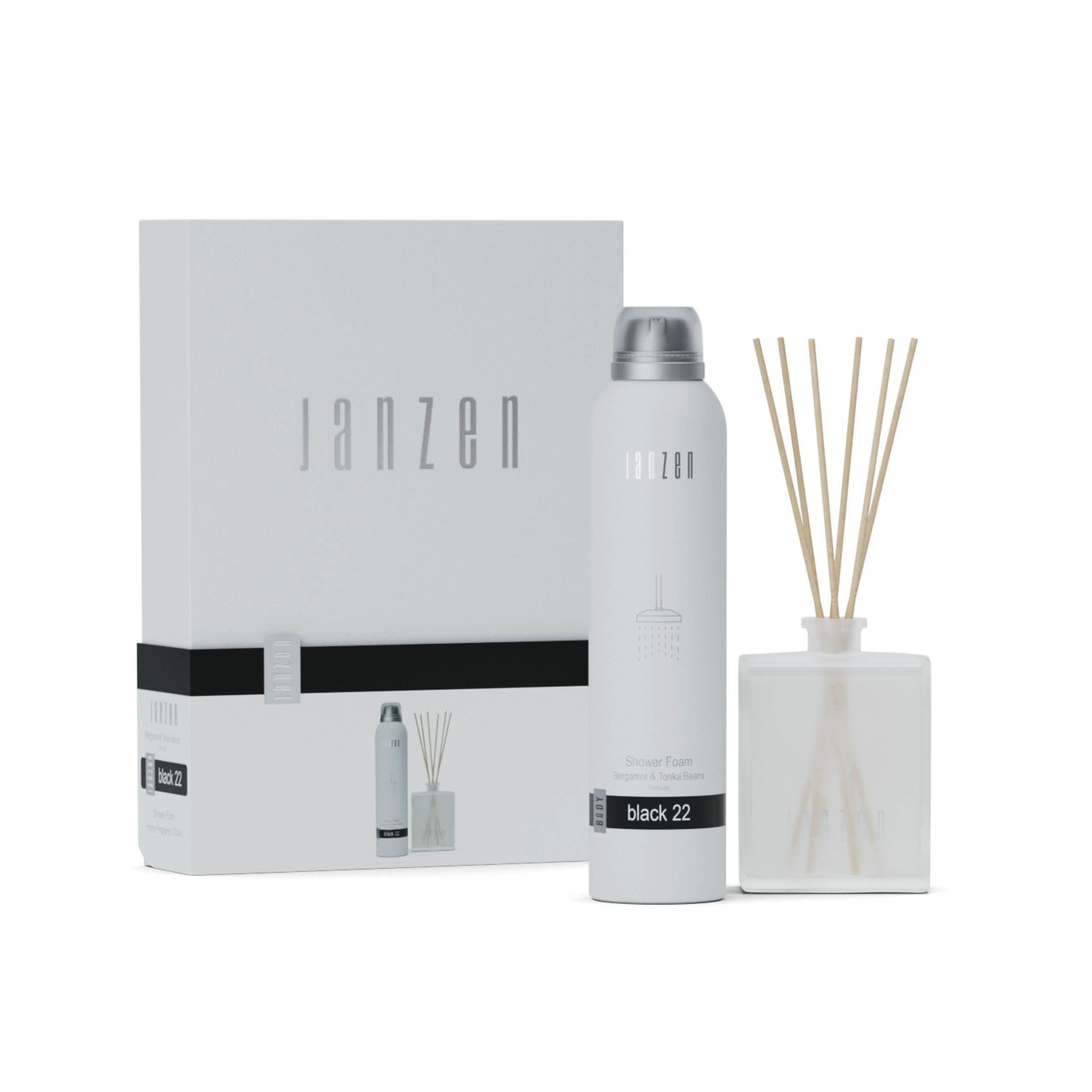 JANZEN - Gift set S - Home &amp; body - Black 22