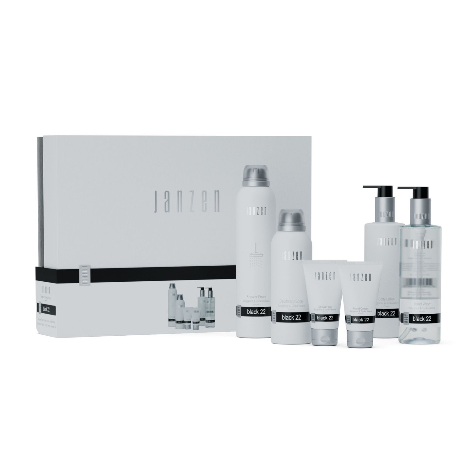 JANZEN - Gift set L - Body - Black 22