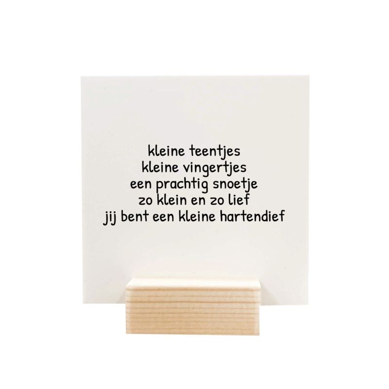 Quote blockie - Kleine teentjes