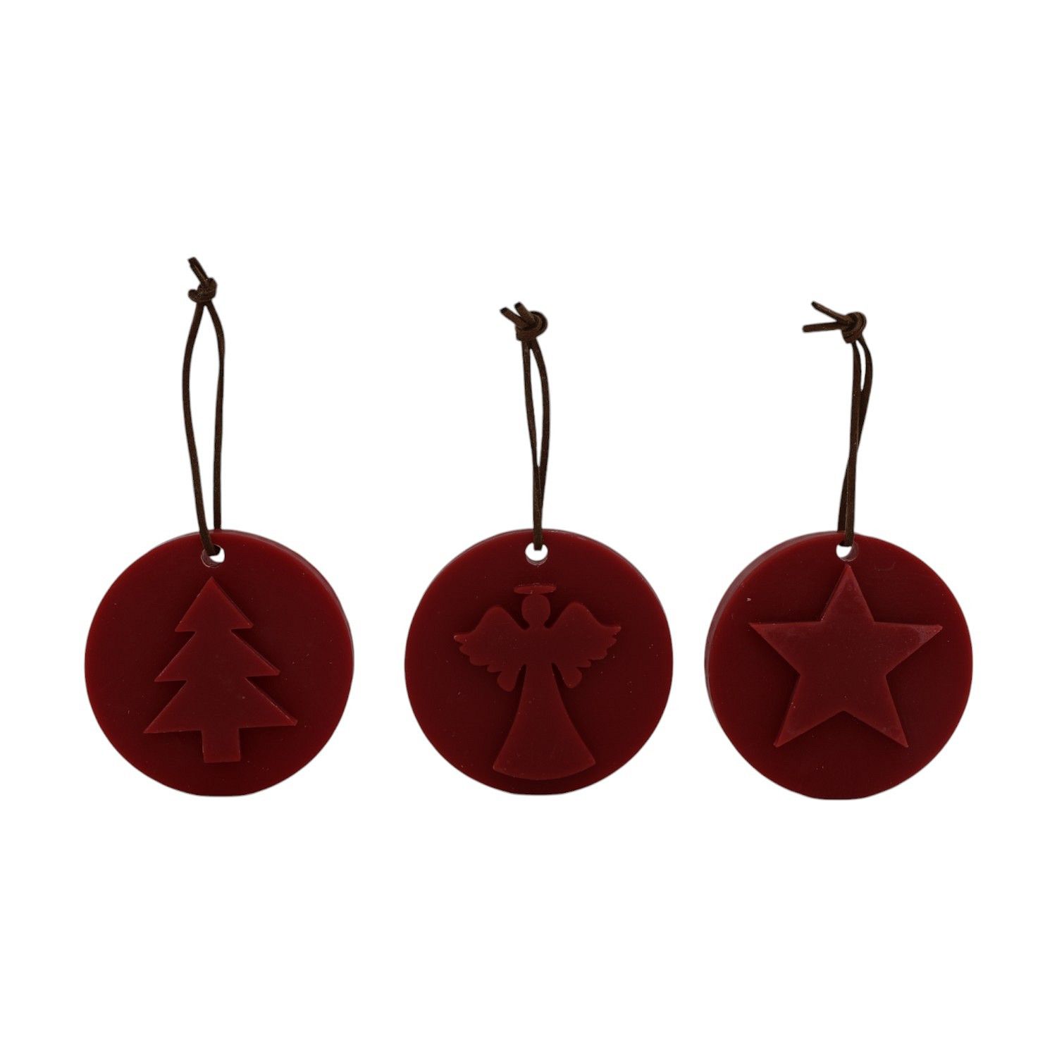 Kerst ornament - Scented Wax - Rood
