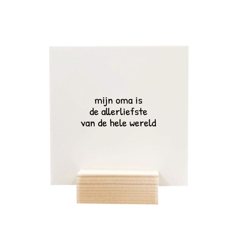 Quote blockie - Oma