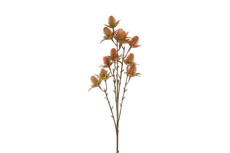 Kunstbloem - Eryngium - Oranje