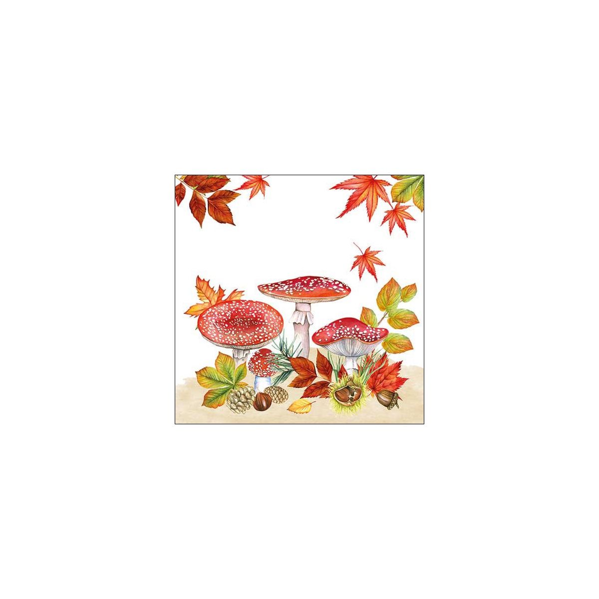 Ambiante - Servetten - Fly agaric group