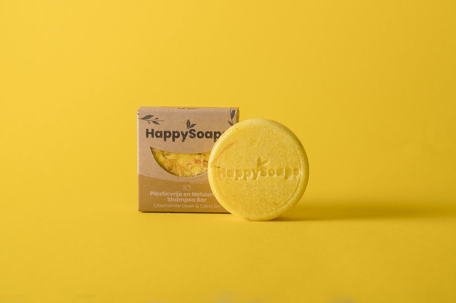 Happy Soaps - Shampoo Bar - Chamomile Down &amp; Carry On – 70g