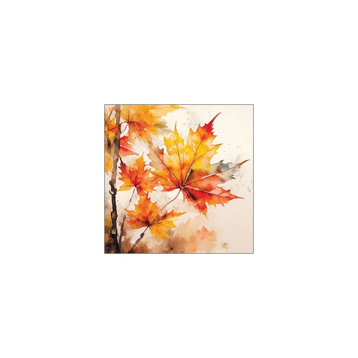 Ambiante - Servetten - Vibrant leaves