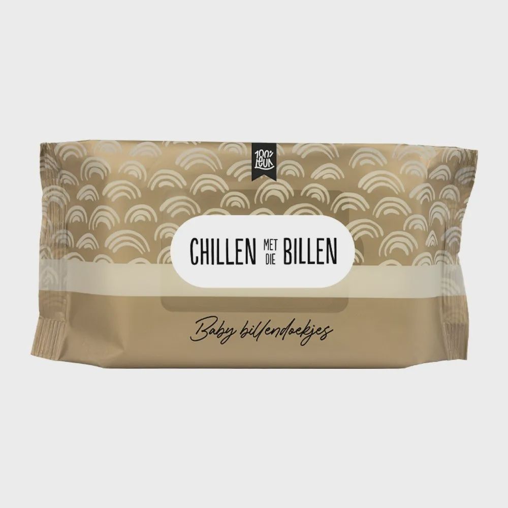 100% Leuk - Baby Billendoekjes,- Chillen met die billen