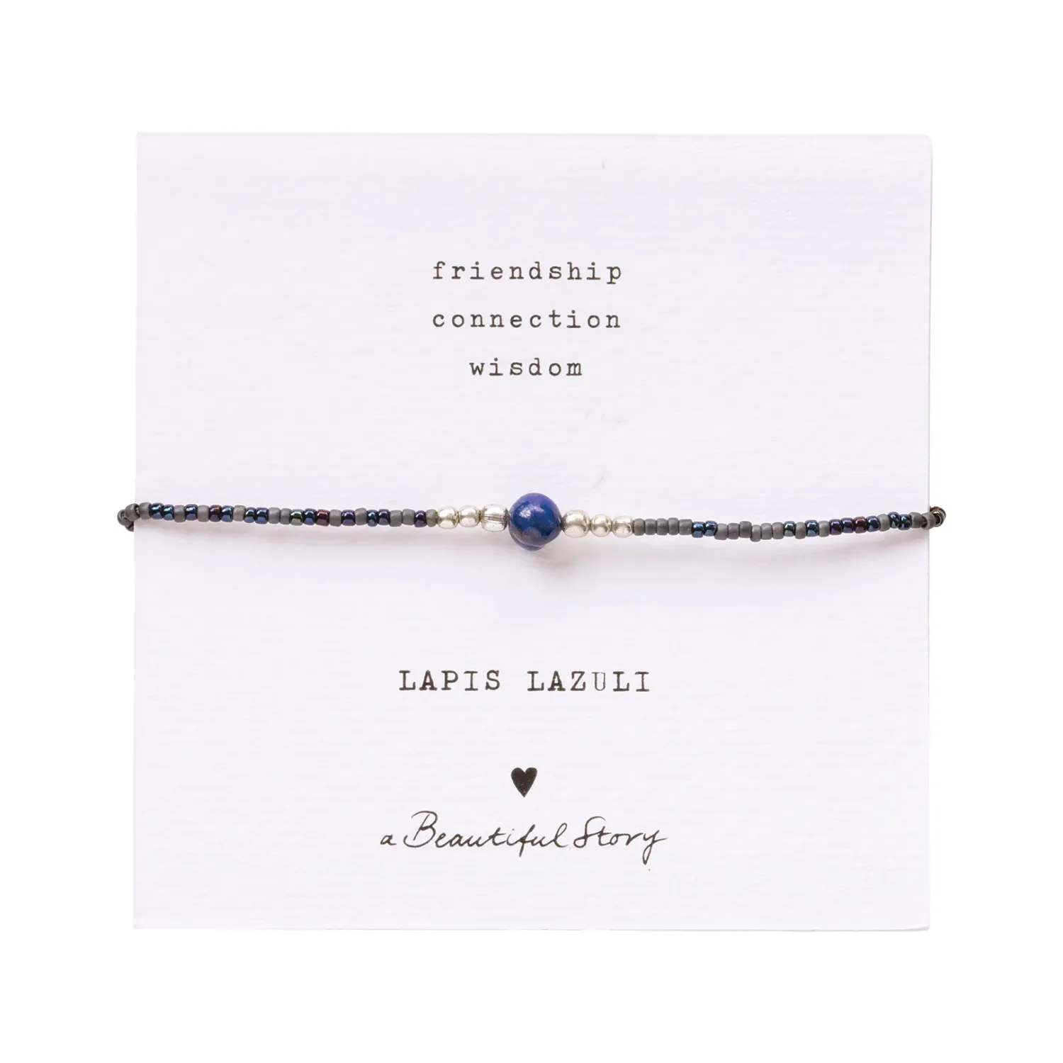 Gemstone Card - Iris - Lapis lazuli