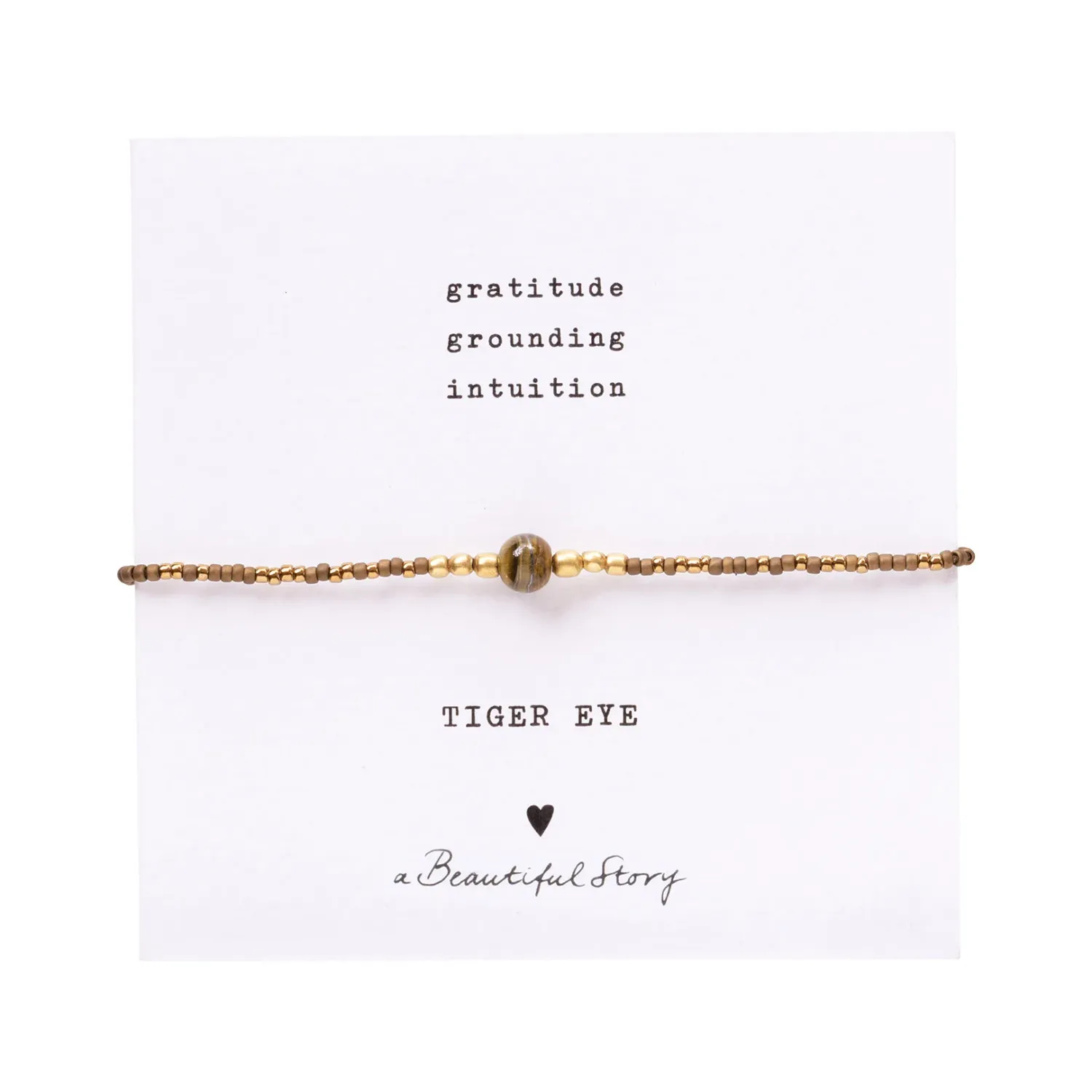 Gemstone Card - Iris - Tijgeroog