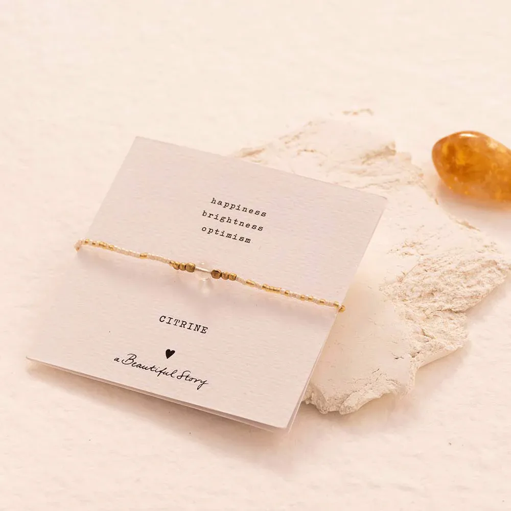 Gemstone Card - Iris - Citrien