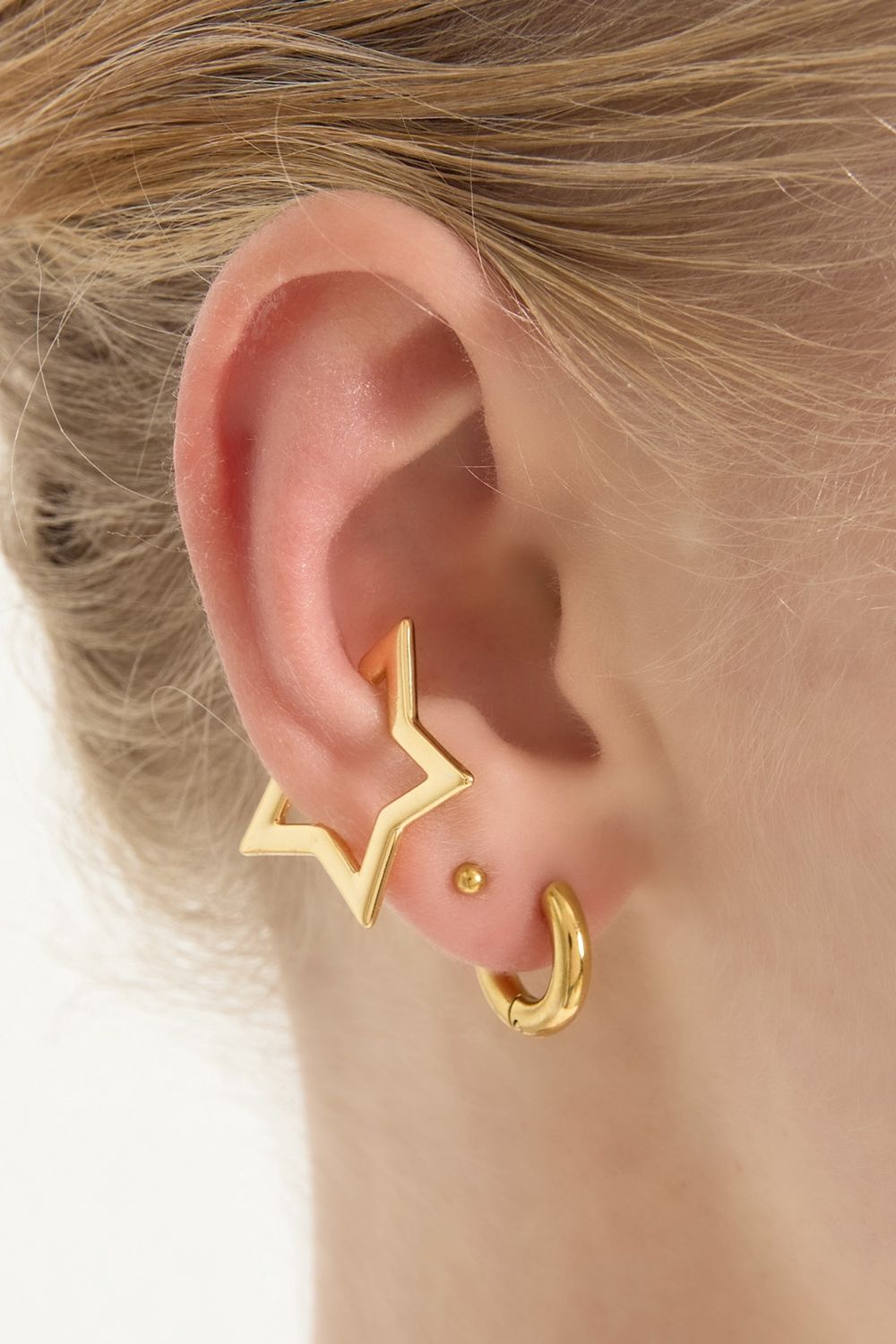 Earcuff - Ster - Goud