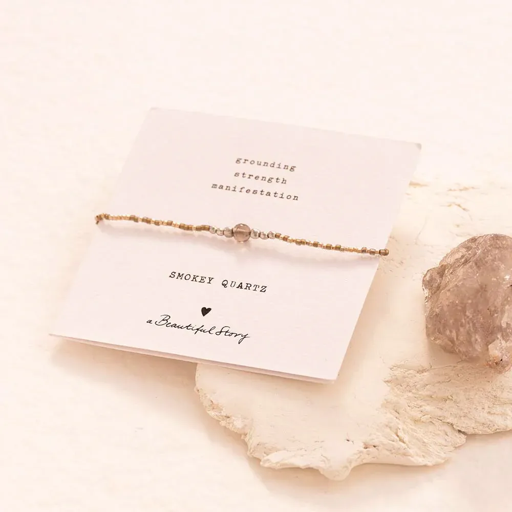 Gemstone Card - Iris - Rookkwarts