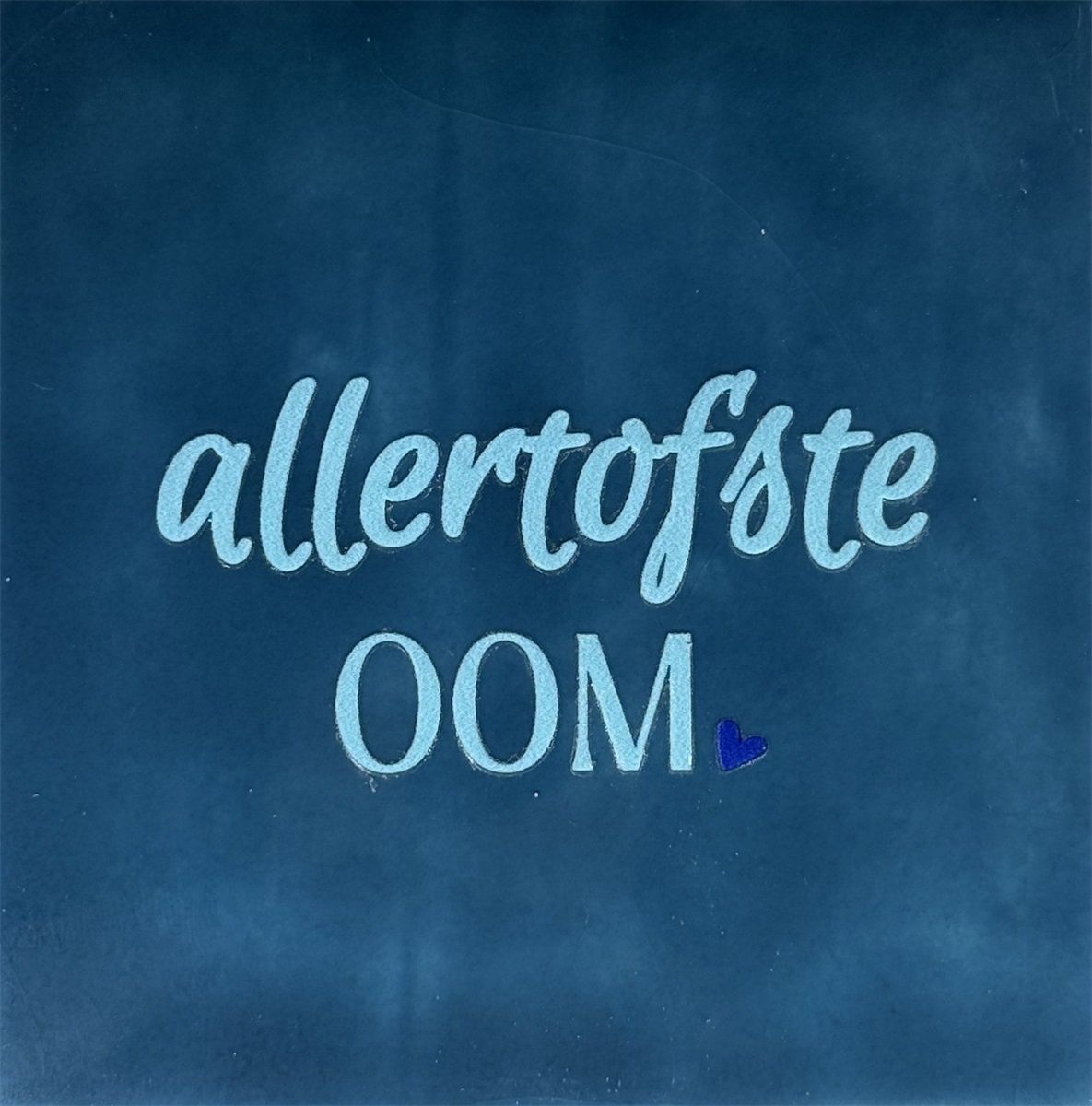 Tegeltje - Oom - Blauw