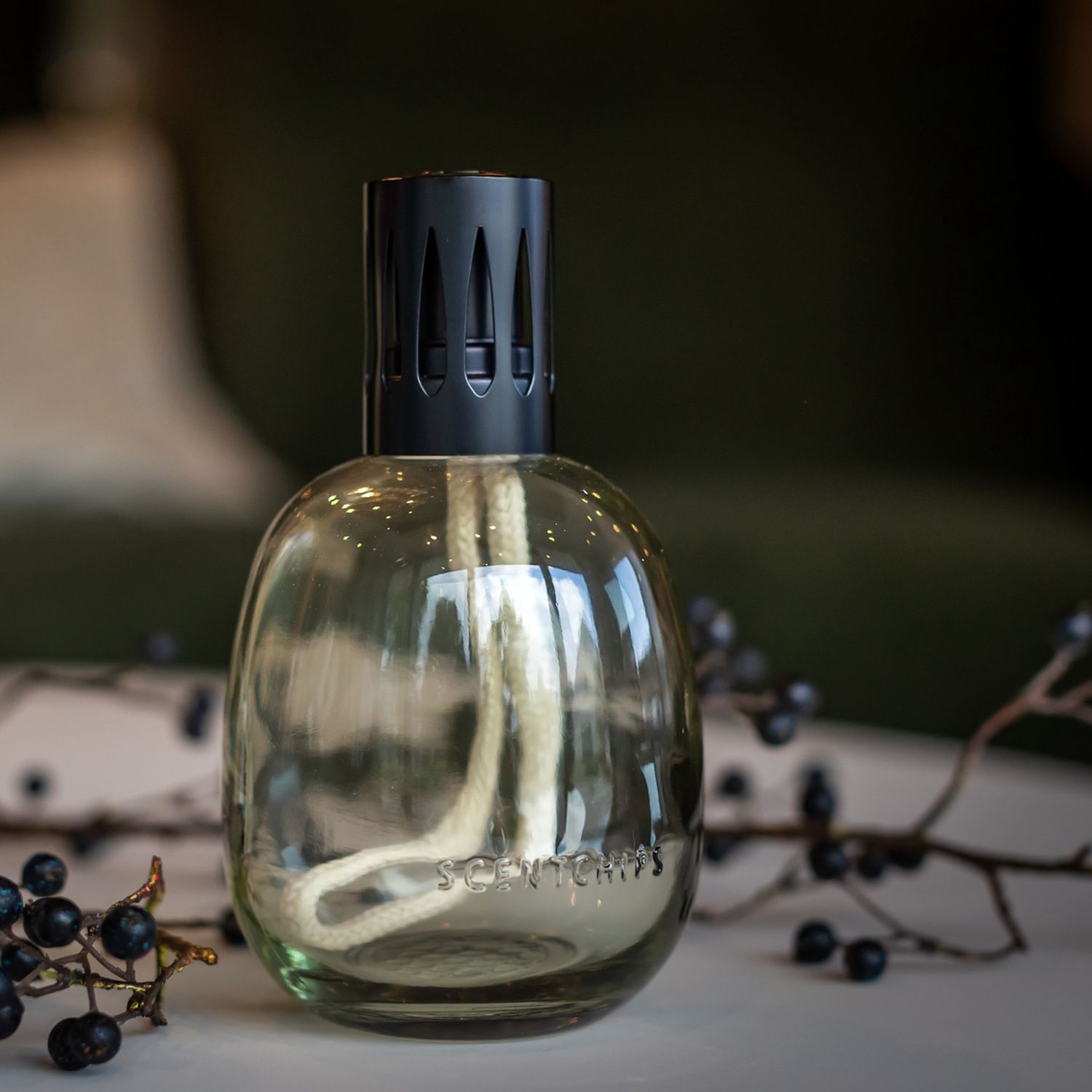Scentchips - ScentOil Lamp - Bol - Groen
