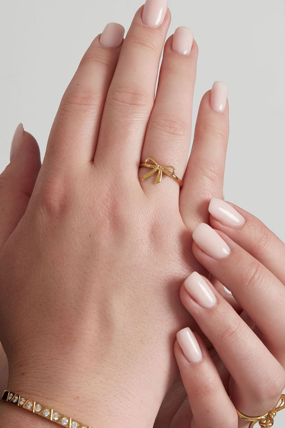 Ring - Strikje - Goud