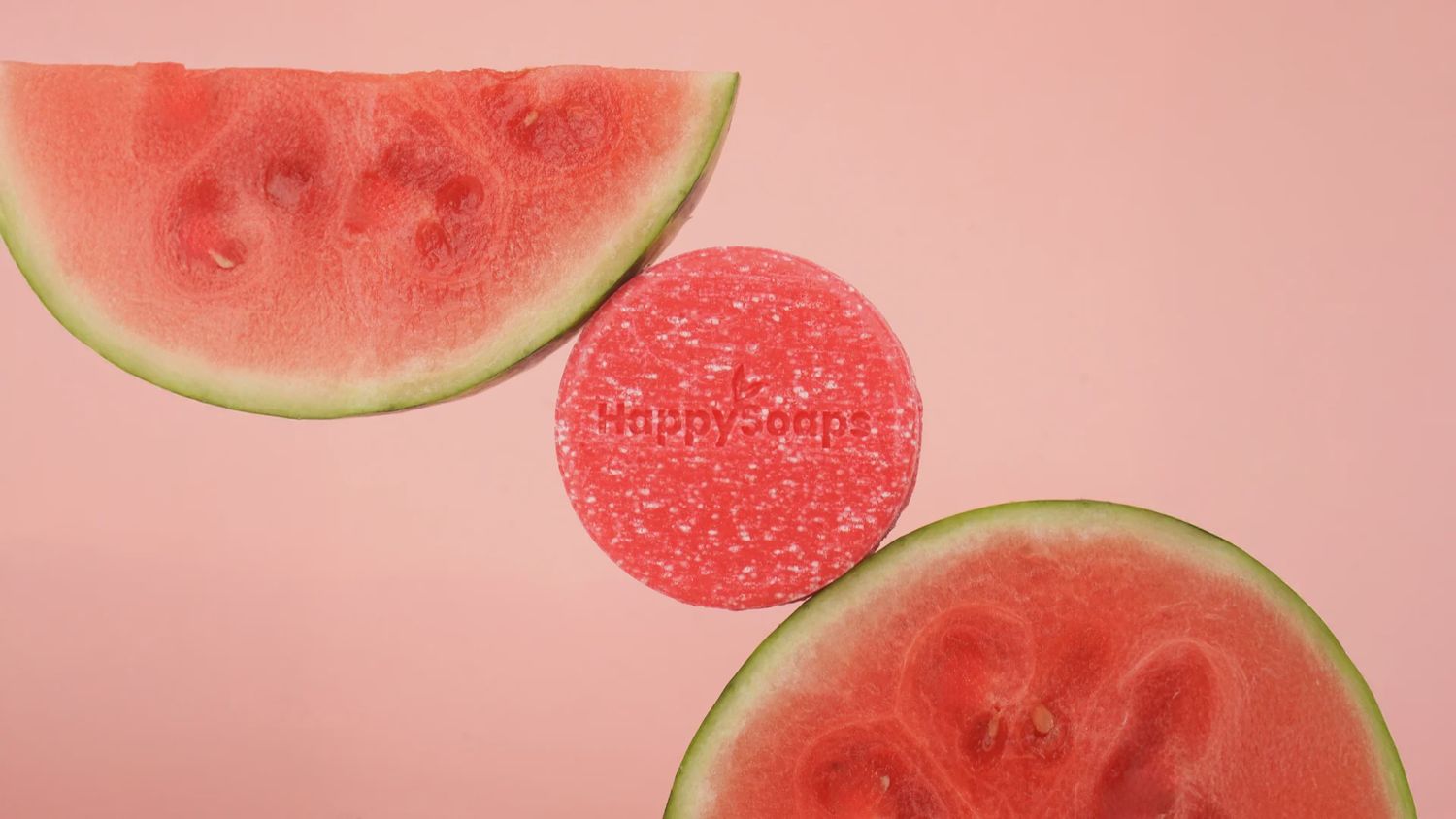 HappySoaps - Shampoo Bar - You're One in a Melon - 70g