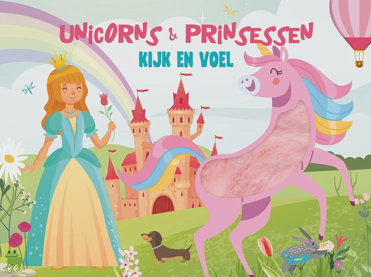 Kijk en voel - Unicorns &amp; prinsessen