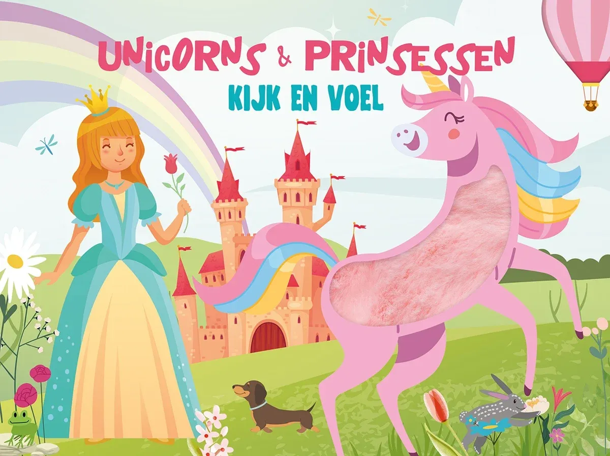 Kijk en voel - Unicorns &amp; prinsessen