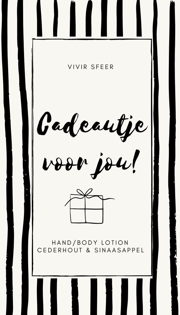 Vivir Sfeer - Lotion - Cadeautje voor jou!
