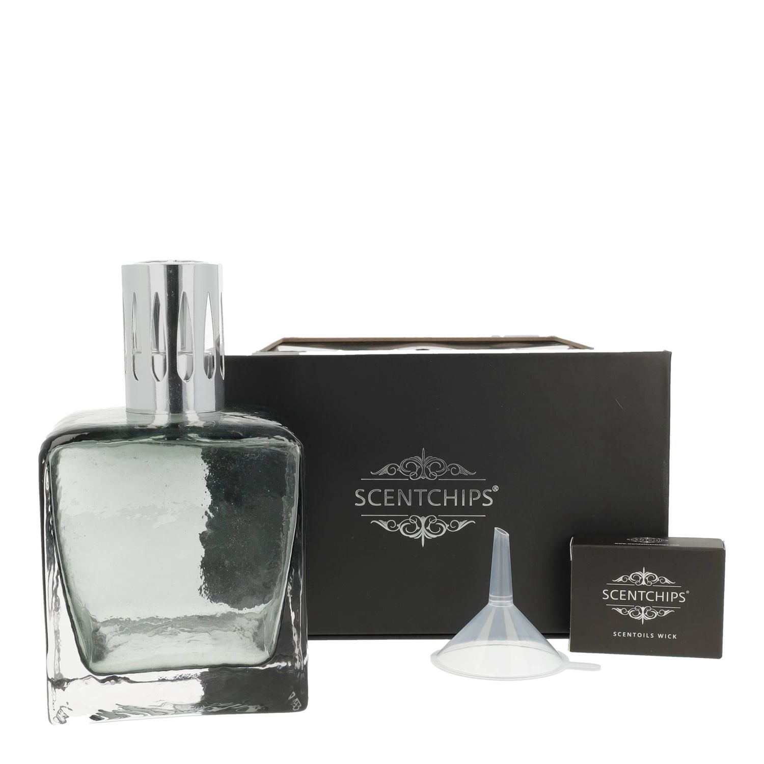Scentchips - ScentOil Lamp - Luxx Cube Grijs