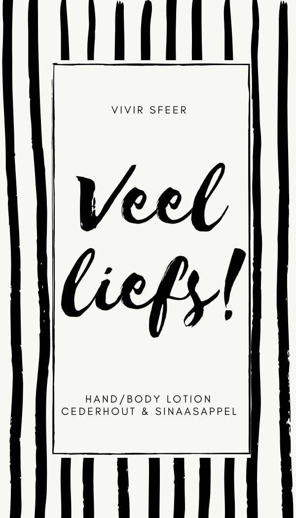 Vivir Sfeer - Lotion - Veel liefs
